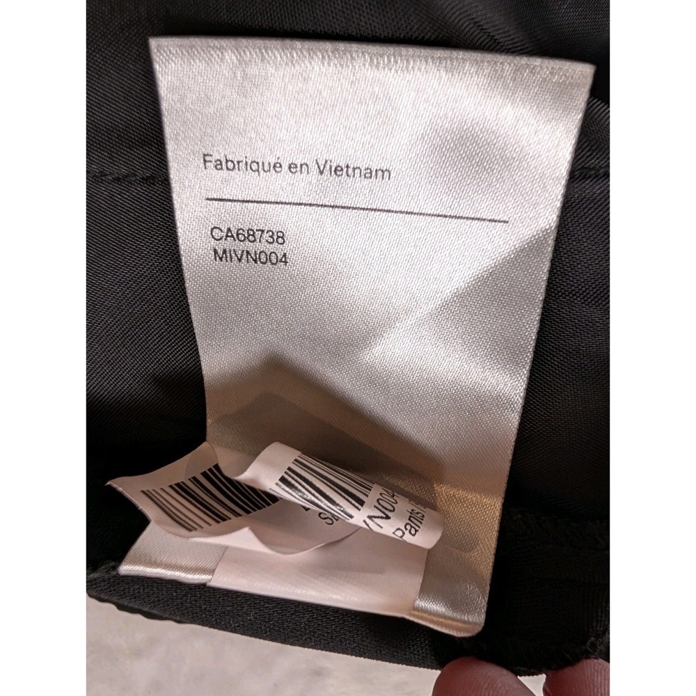 Quince Womens Black Ultra-Stretch Ponte Straight Leg Pants Size 16 Office Casual - Picture 8 of 11